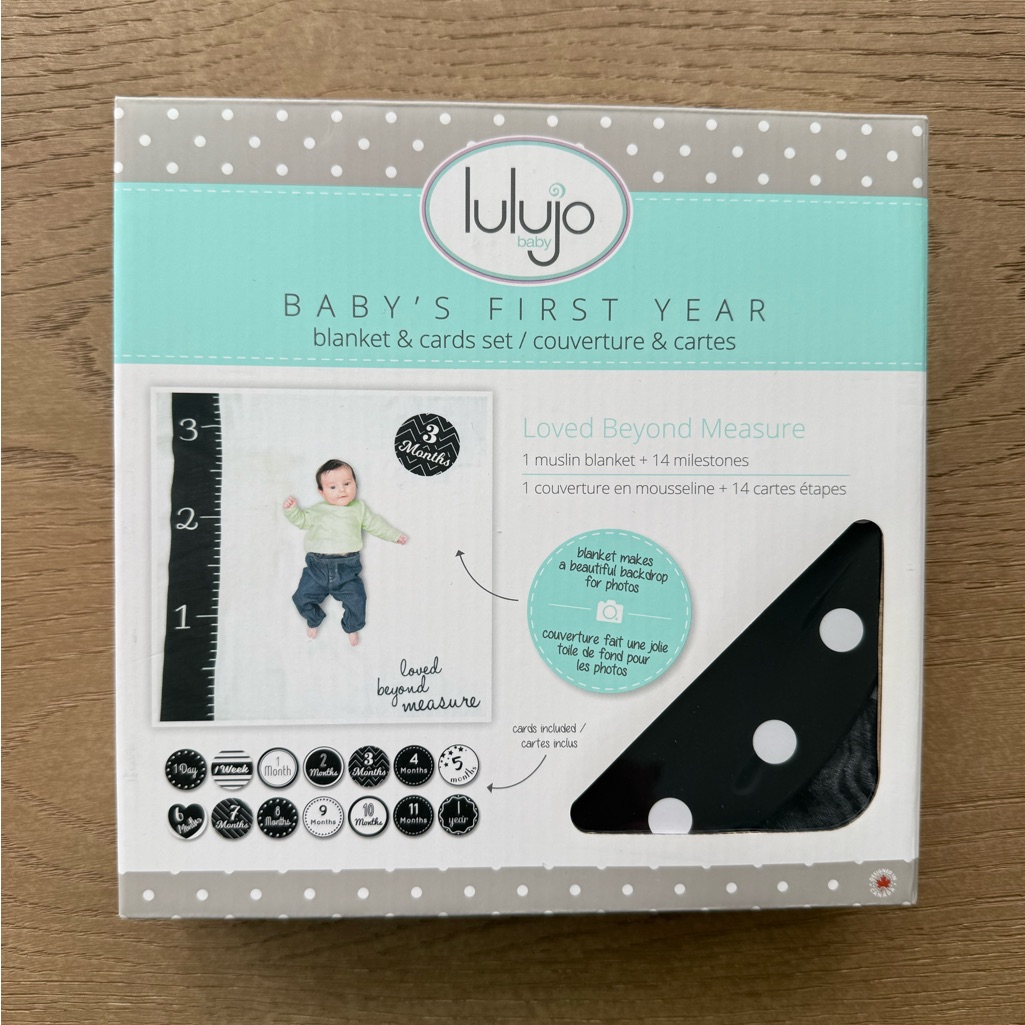 Baby's First Year Blanket & Cards Set